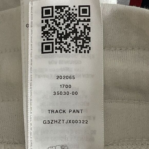 True Religion Spell Out Joggers Pants Women's XS Logo Pockets Tapered White - Picture 7 of 8